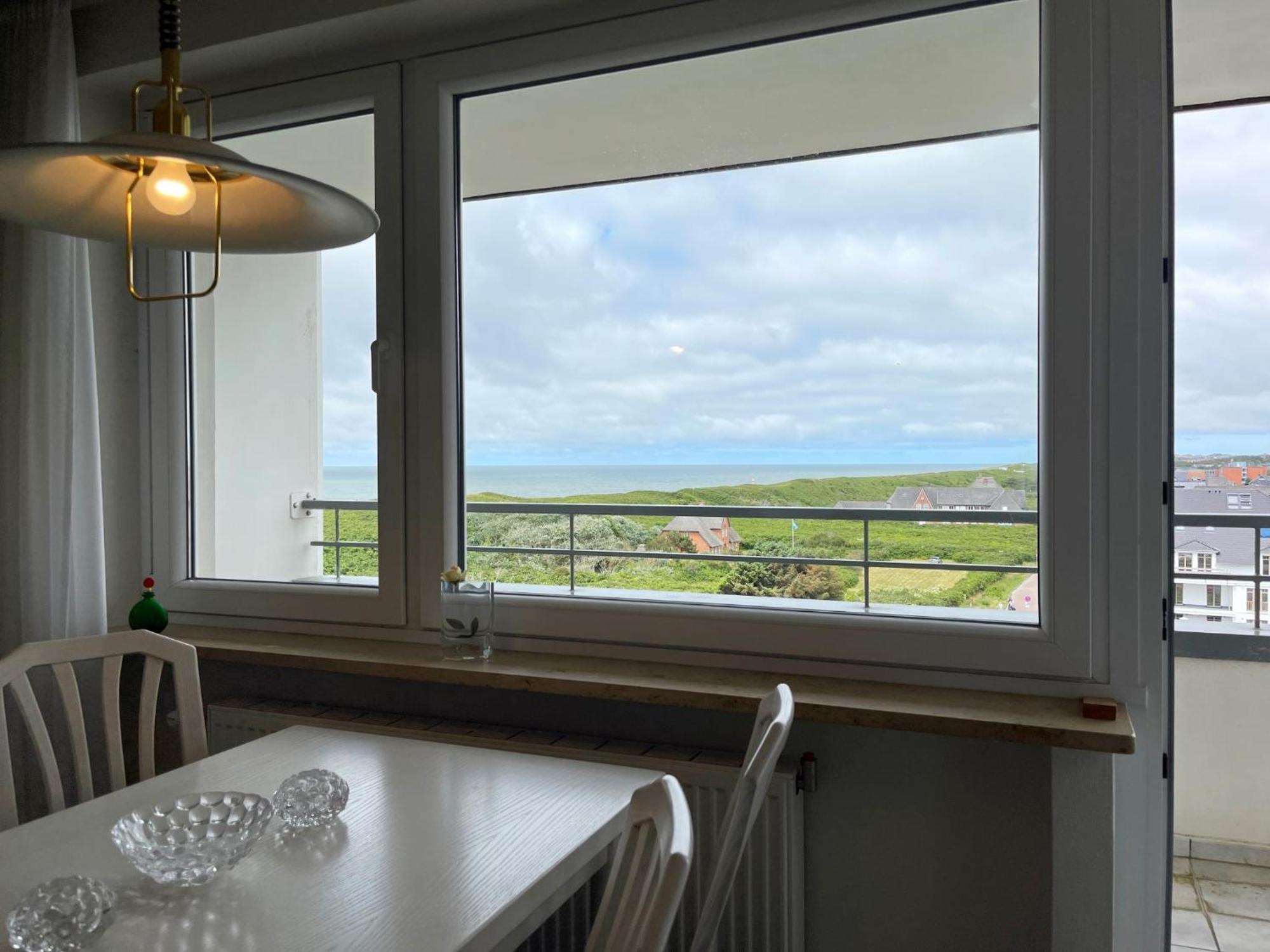 Ferienwohnung In Westerland Mit Meerblick Und Balkon ภายนอก รูปภาพ